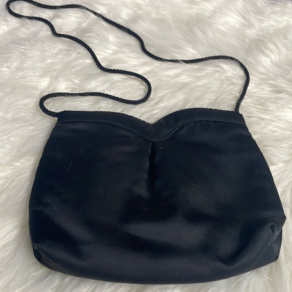 Black Shoulder Evening Bag